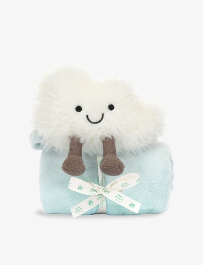 Cloud Faux-Fur Soother Soft Toy 34cm
