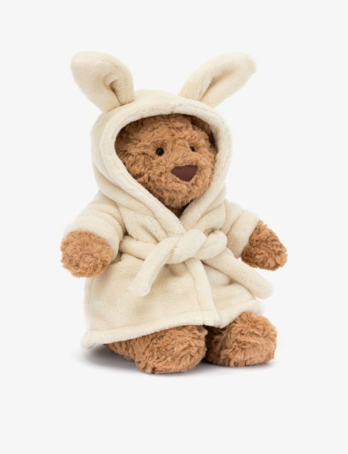 Bartholomew Bathrobe Bear soft toy 26cm