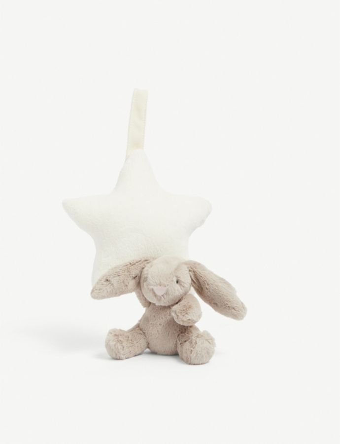 Bashful Bunny musical pull 28cm