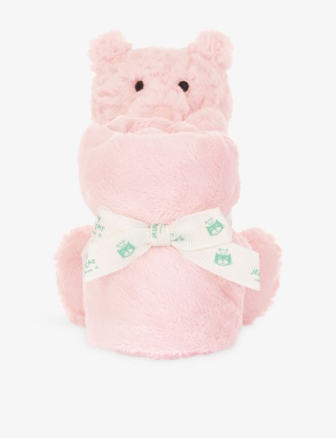 Leola Bear Soother Soft Blanket