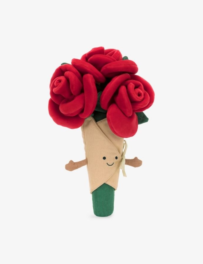 Amuseable Rose Bouquet soft toy 30cm