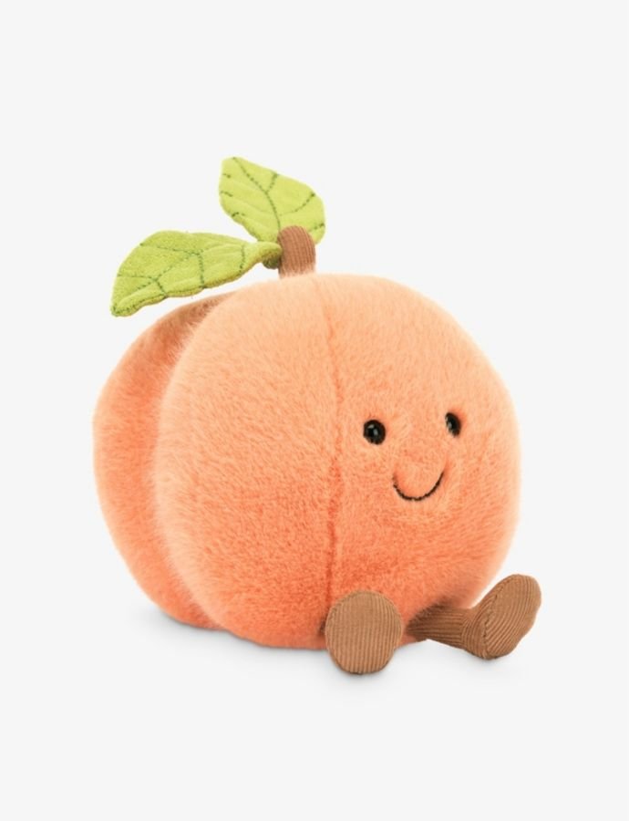 Amuseable Peach soft toy 14cm