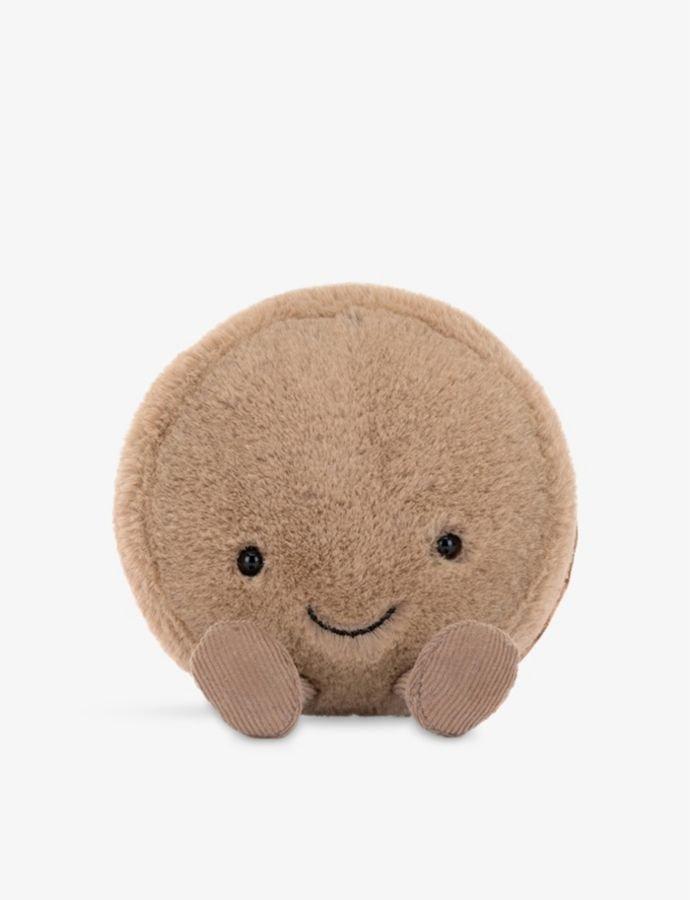 Amuseables Mona Macaron Chocolate Soft Toy 12cm